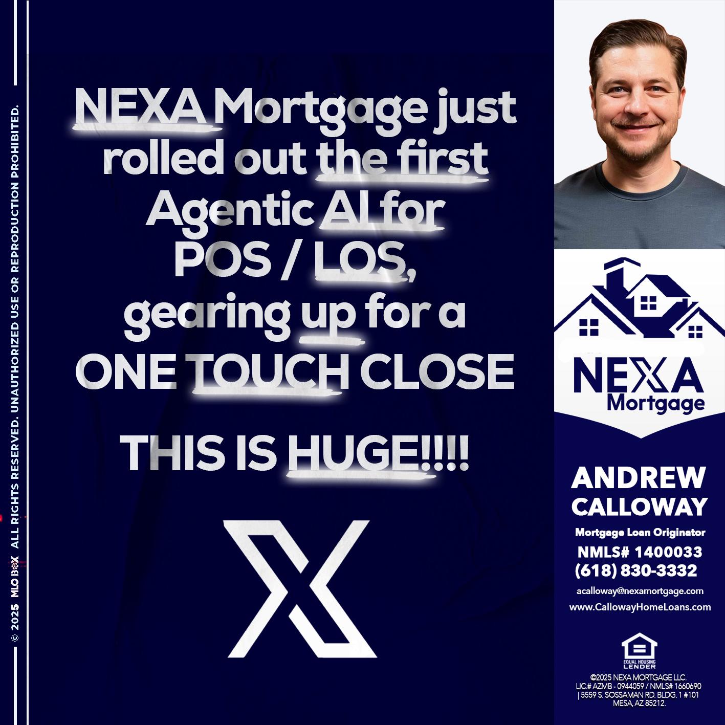 NEXA MORTGAGE - Andrew Calloway -Loan Officer