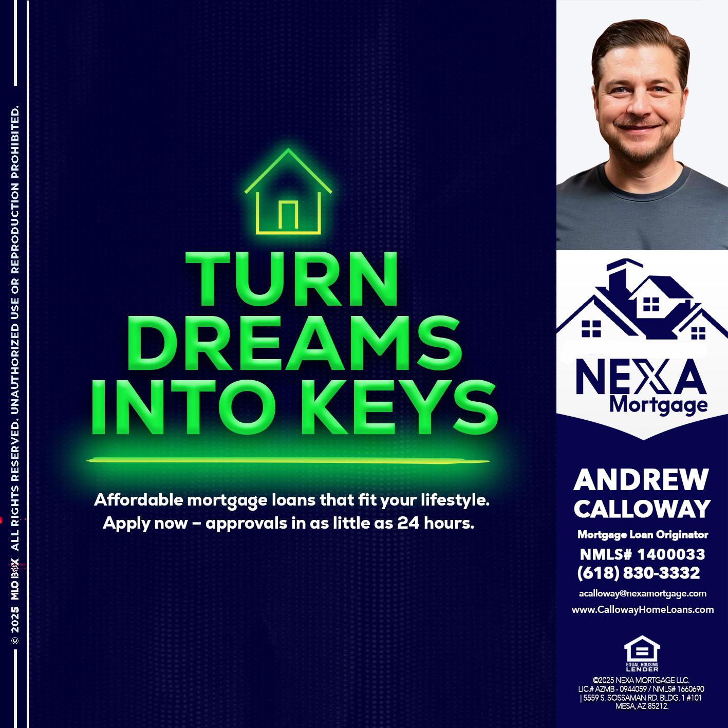 turn dreams - Andrew Calloway -Loan Officer