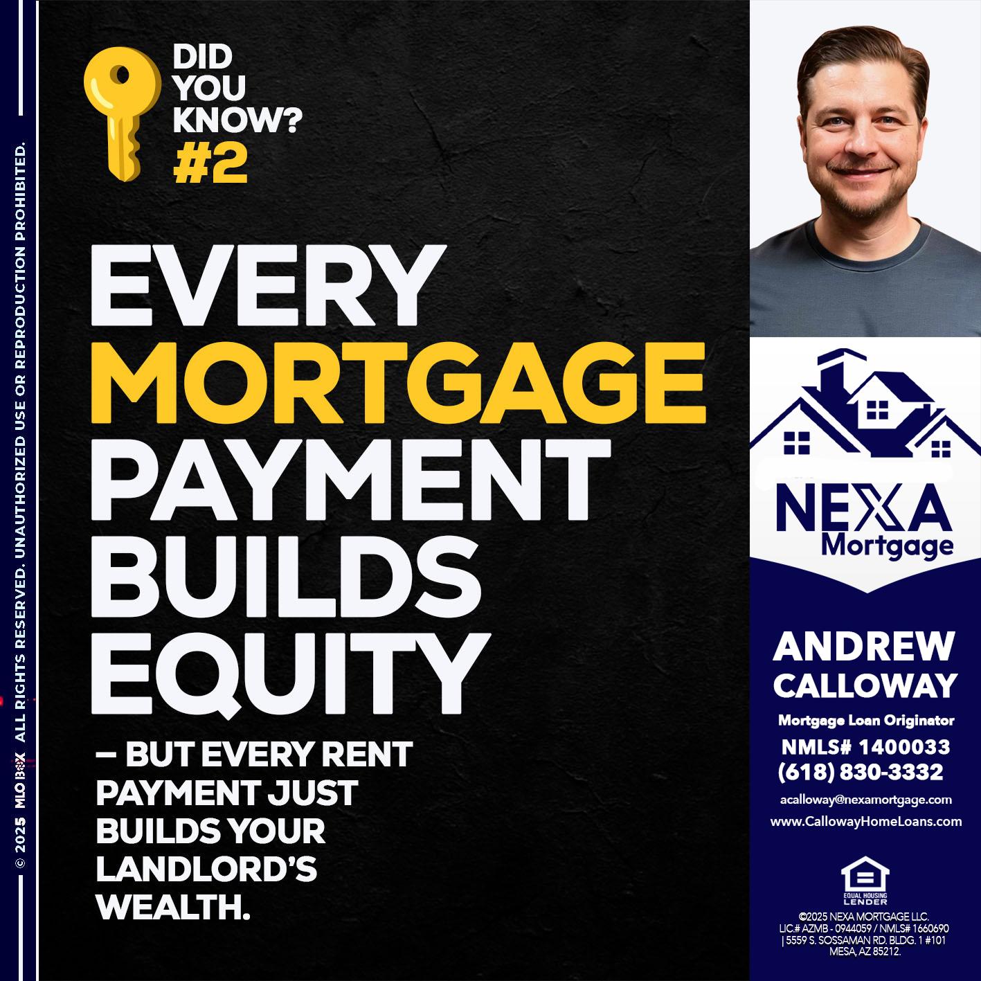 DID YOU KNOW? - Andrew Calloway -Loan Officer