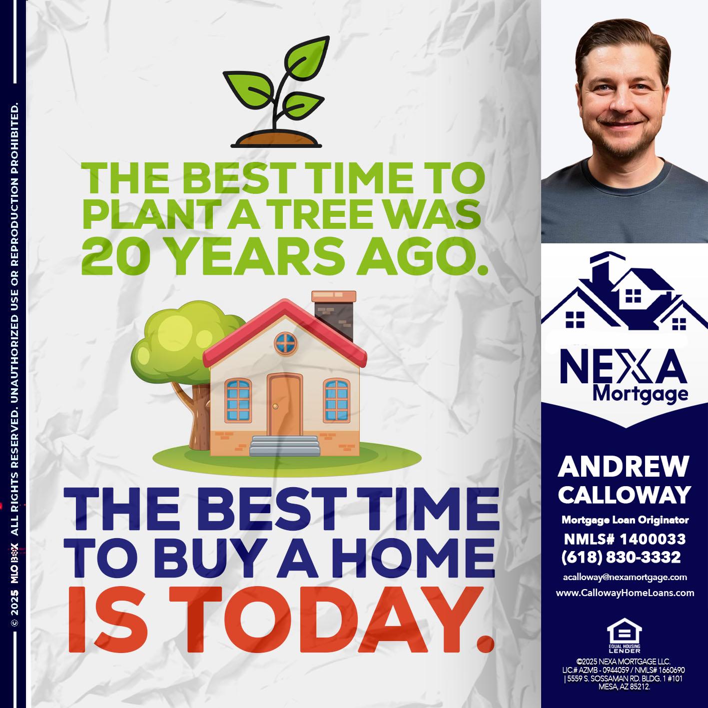 BEST TIME TO - Andrew Calloway -Loan Officer