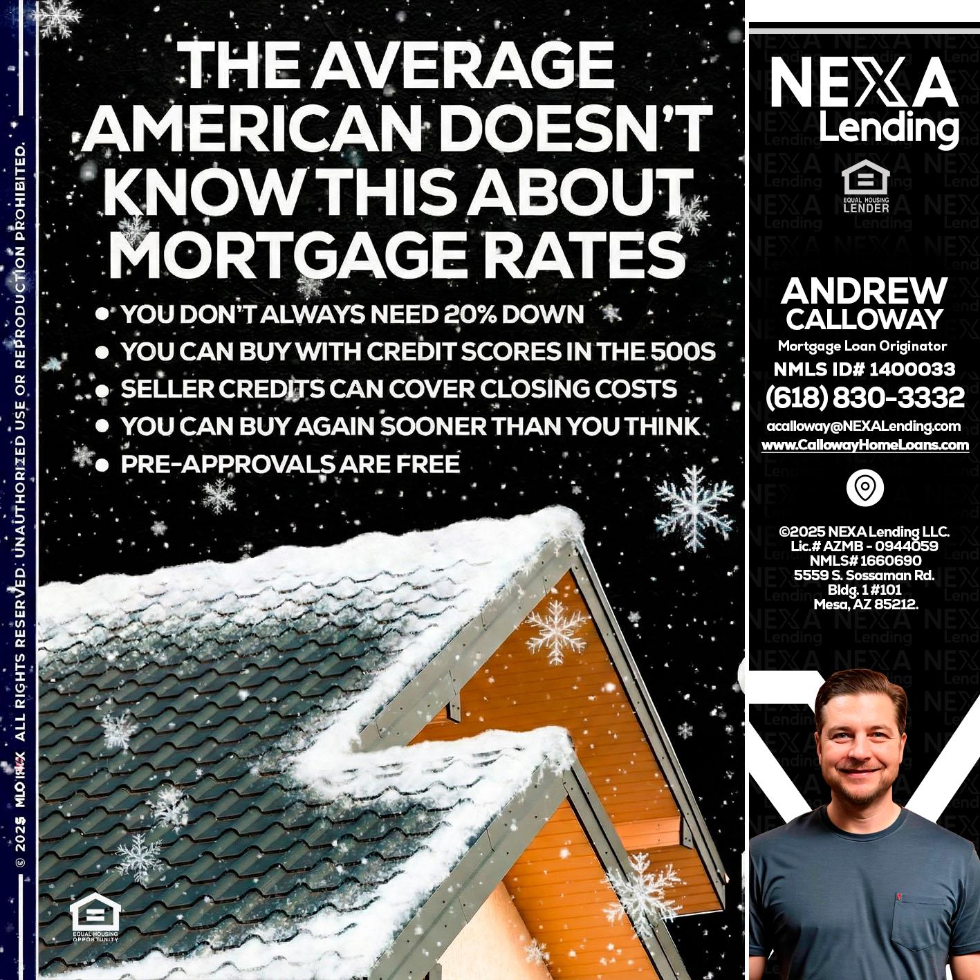 THE AVERAGE - Andrew Calloway -Loan Officer