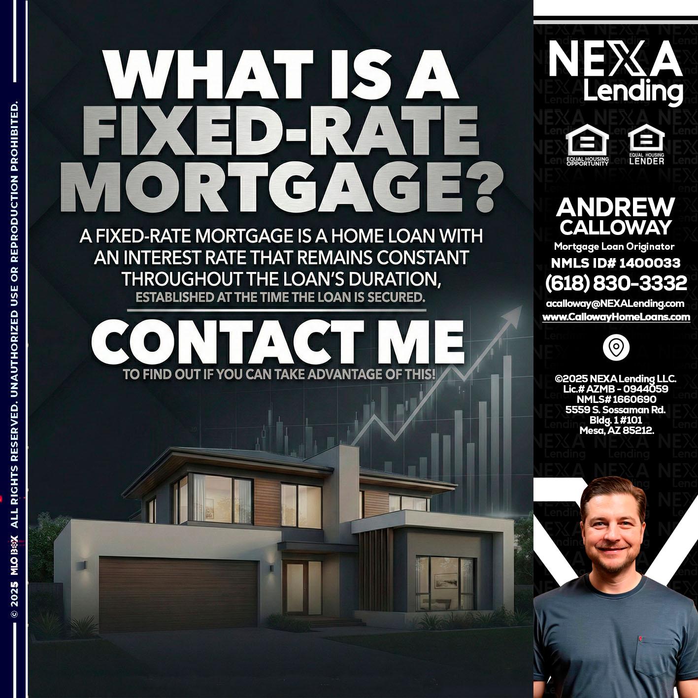 WHAT IS A - Andrew Calloway -Loan Officer