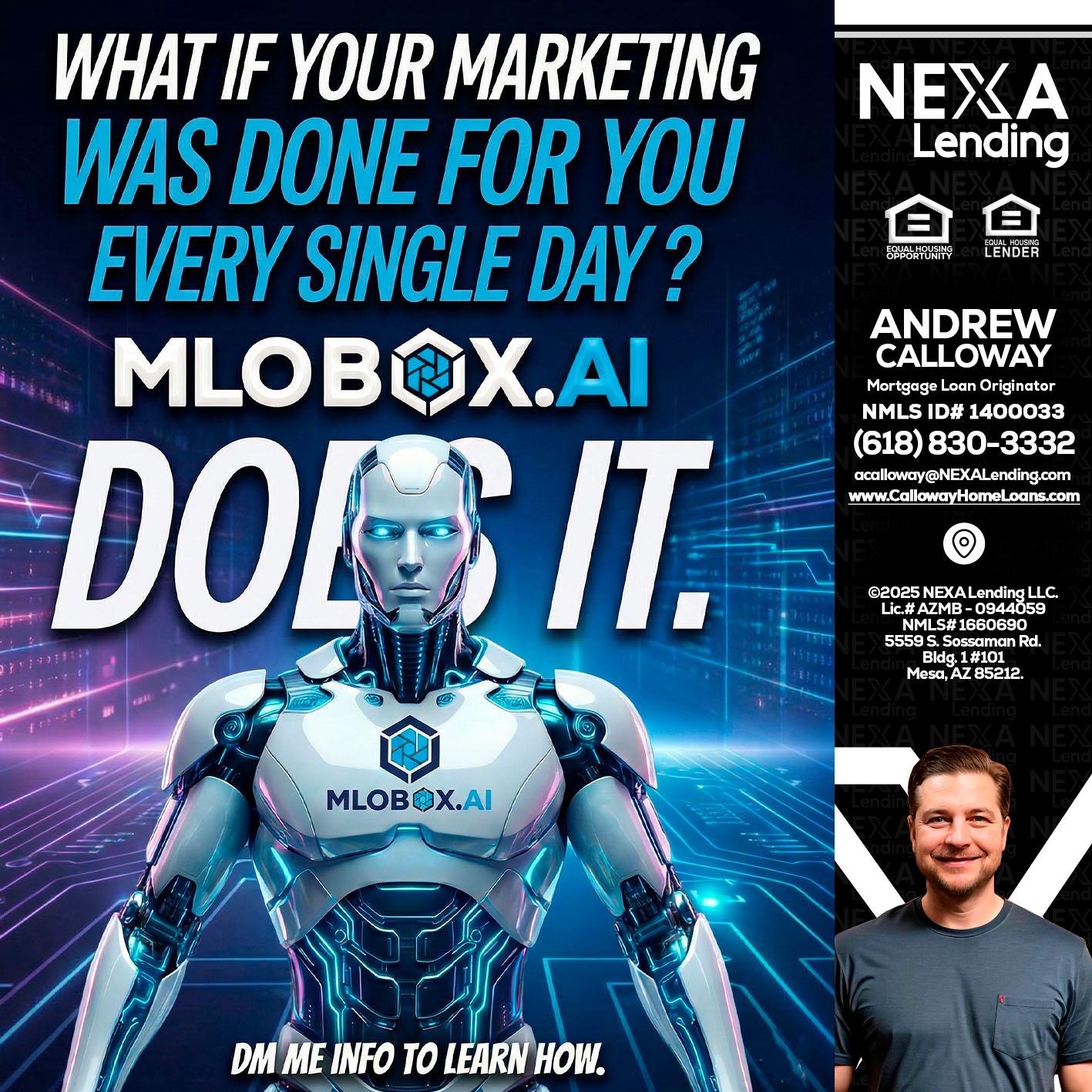 DOES IT - Andrew Calloway -Loan Officer