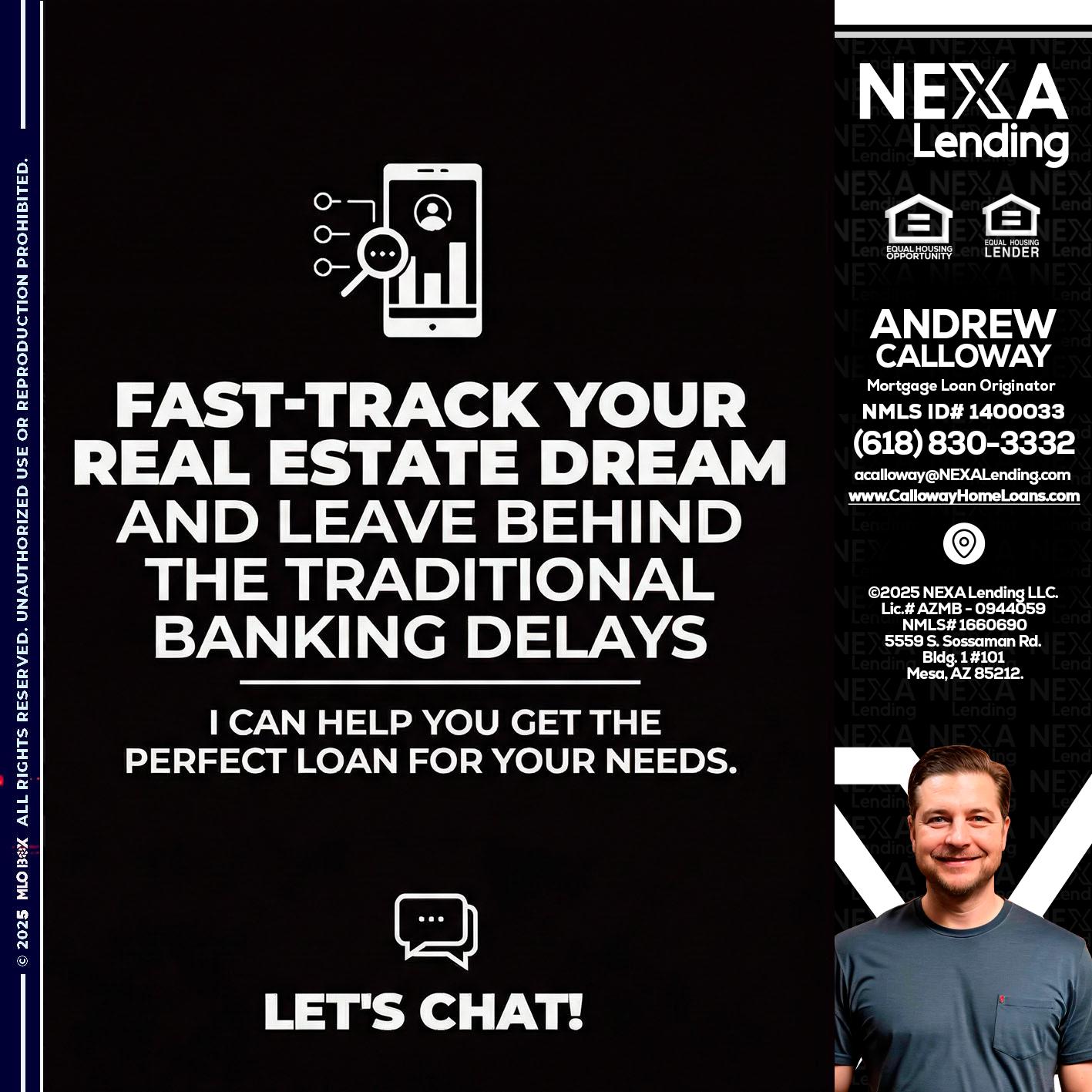 FAST TRACK - Andrew Calloway -Loan Officer