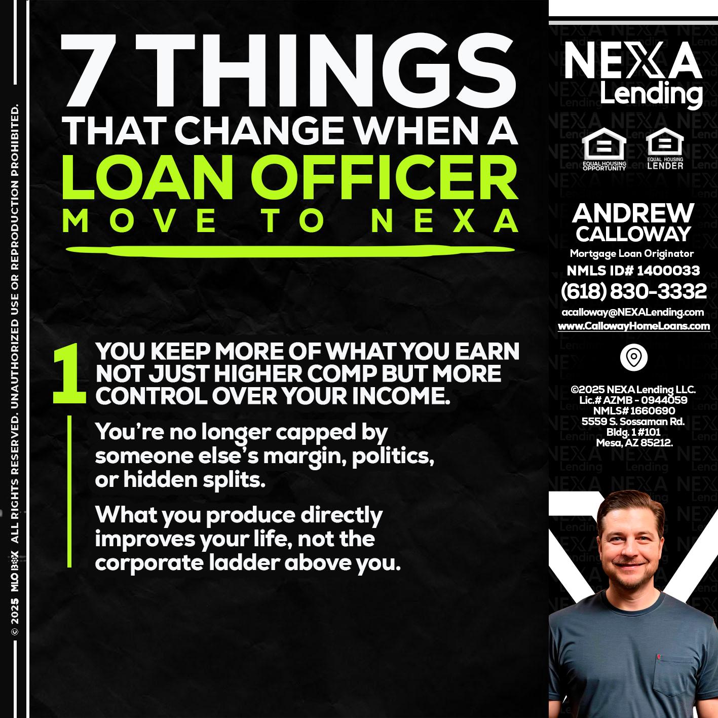 7 THINGS (1) - Andrew Calloway -Loan Officer