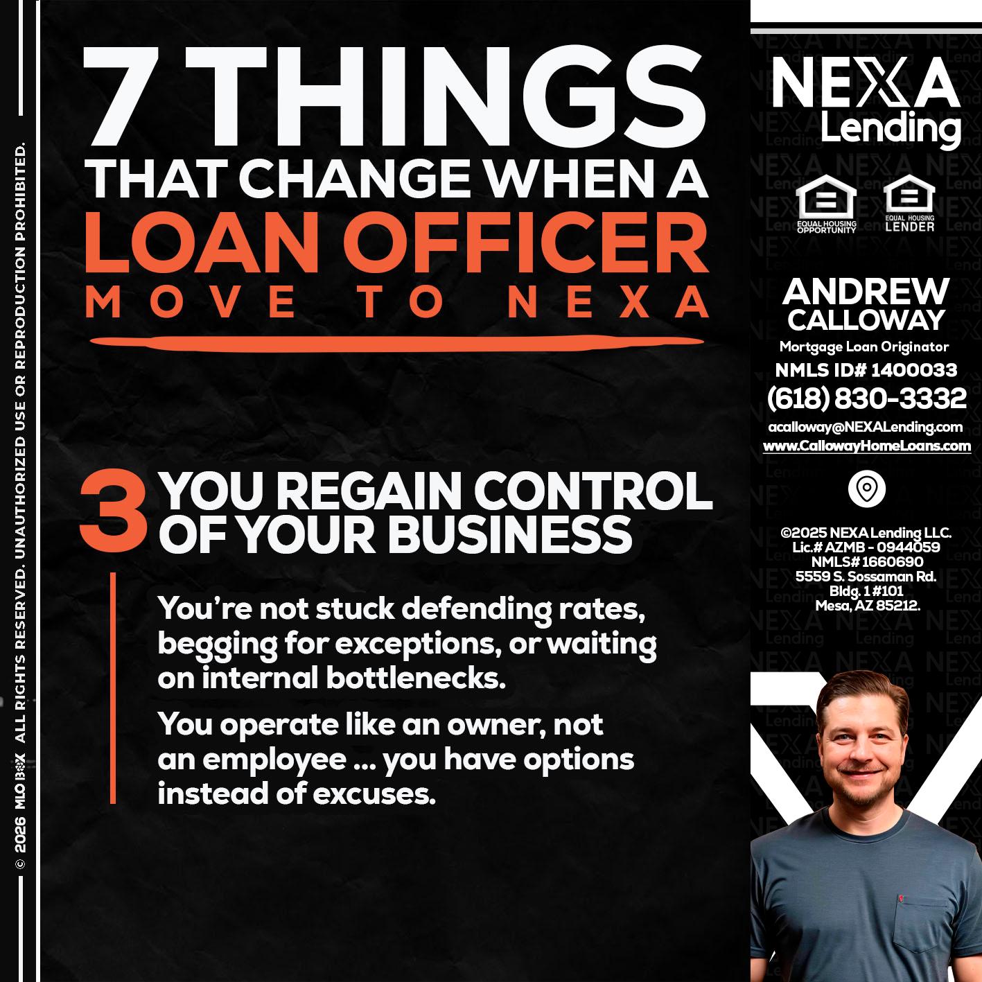 7 things (3) - Andrew Calloway -Loan Officer