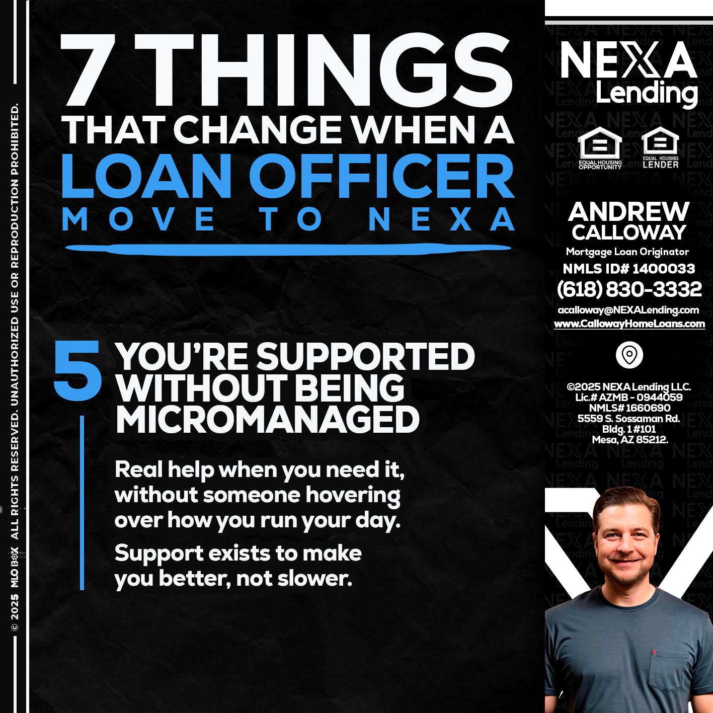 7 THINGS (5) - Andrew Calloway -Loan Officer