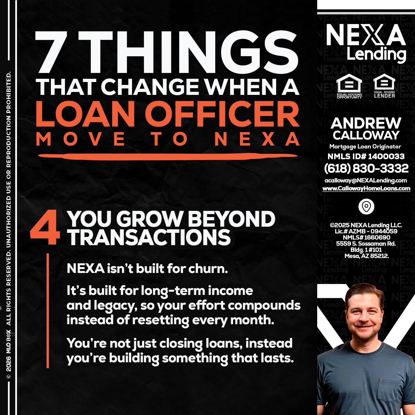 7 THINGS (4) - Andrew Calloway -Loan Officer