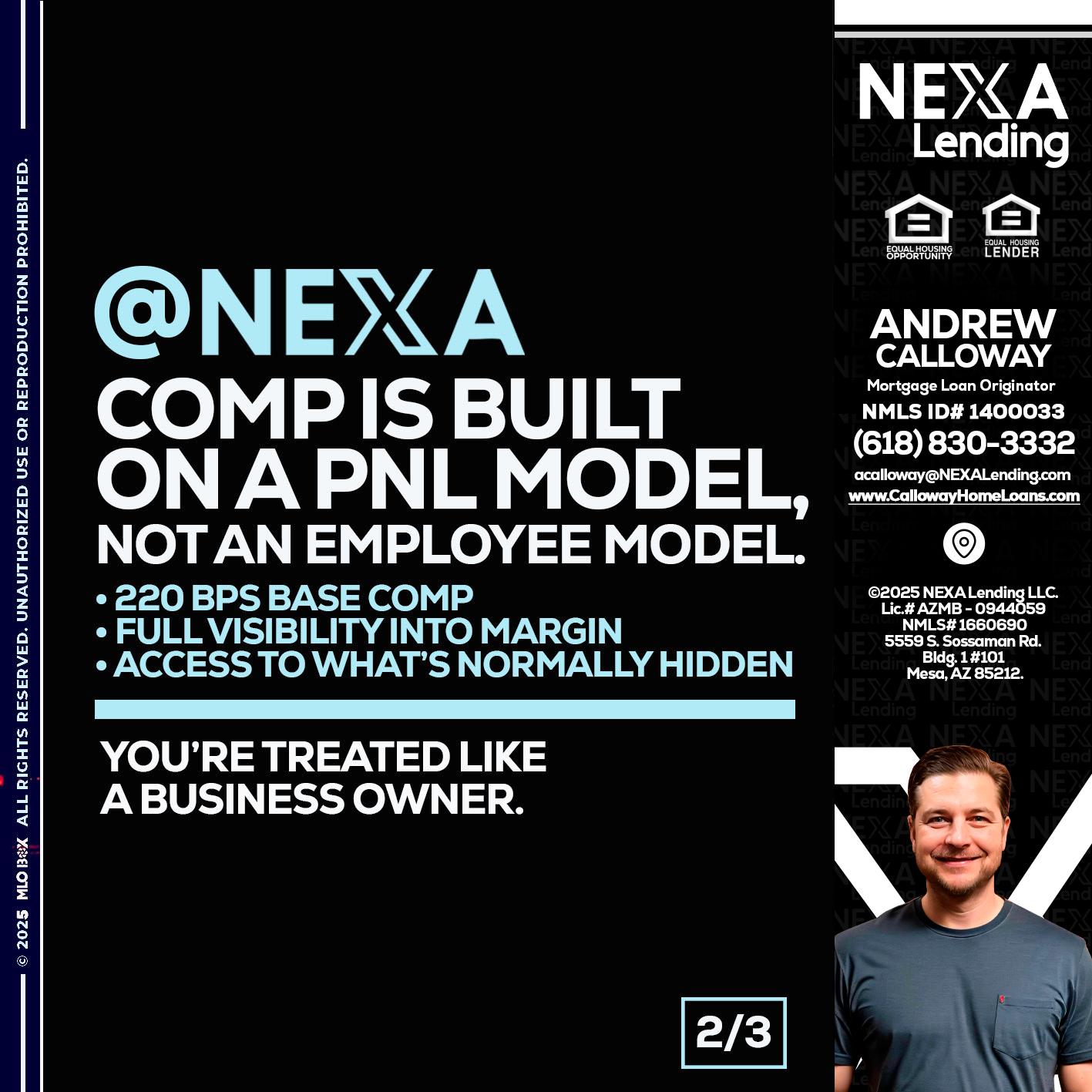 2 OF 3 - Andrew Calloway -Loan Officer