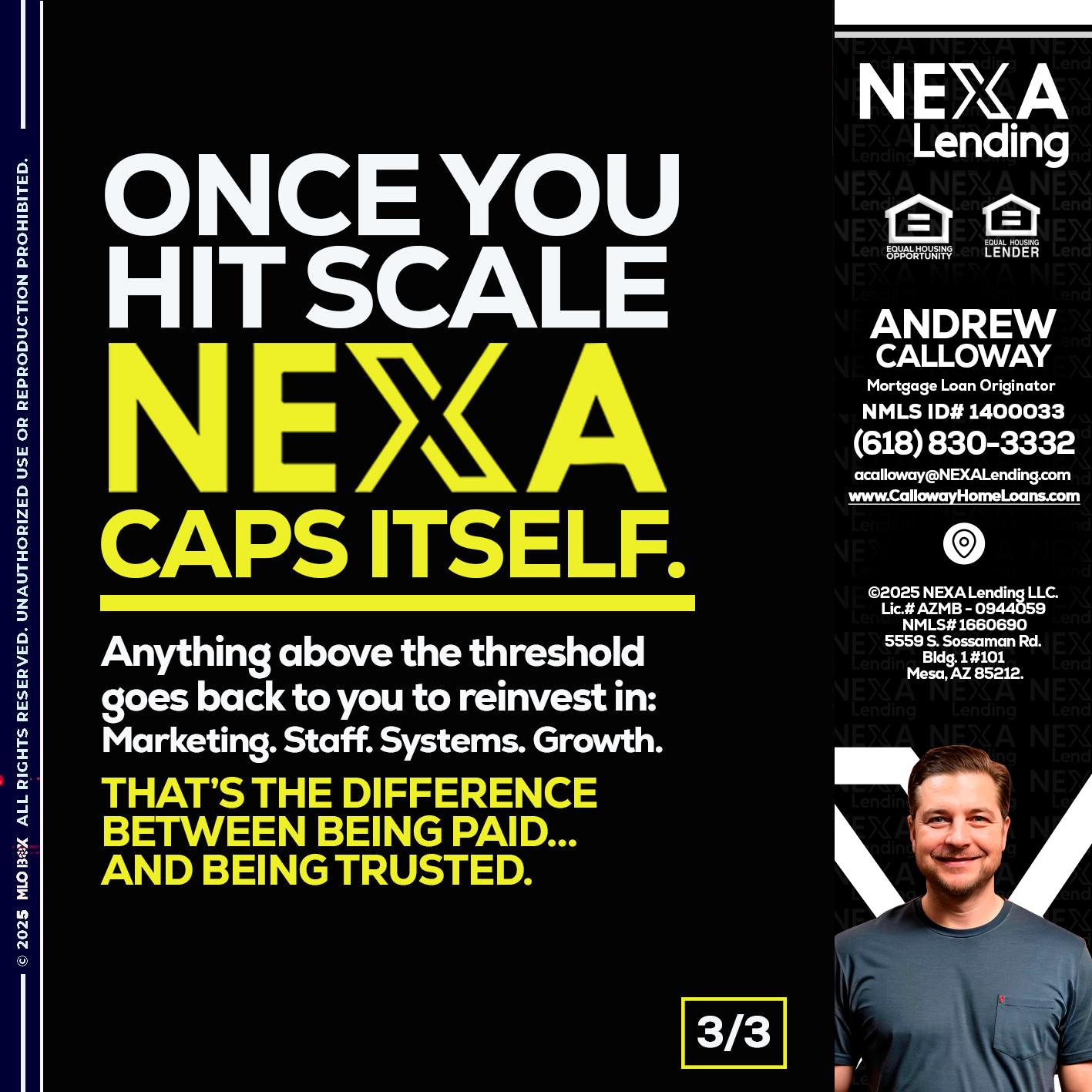 3 OF 3 - Andrew Calloway -Loan Officer