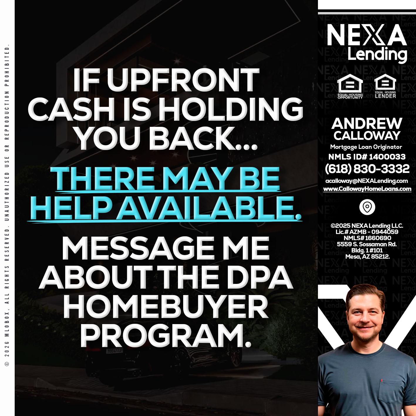 IF UPFRONT - Andrew Calloway -Loan Officer