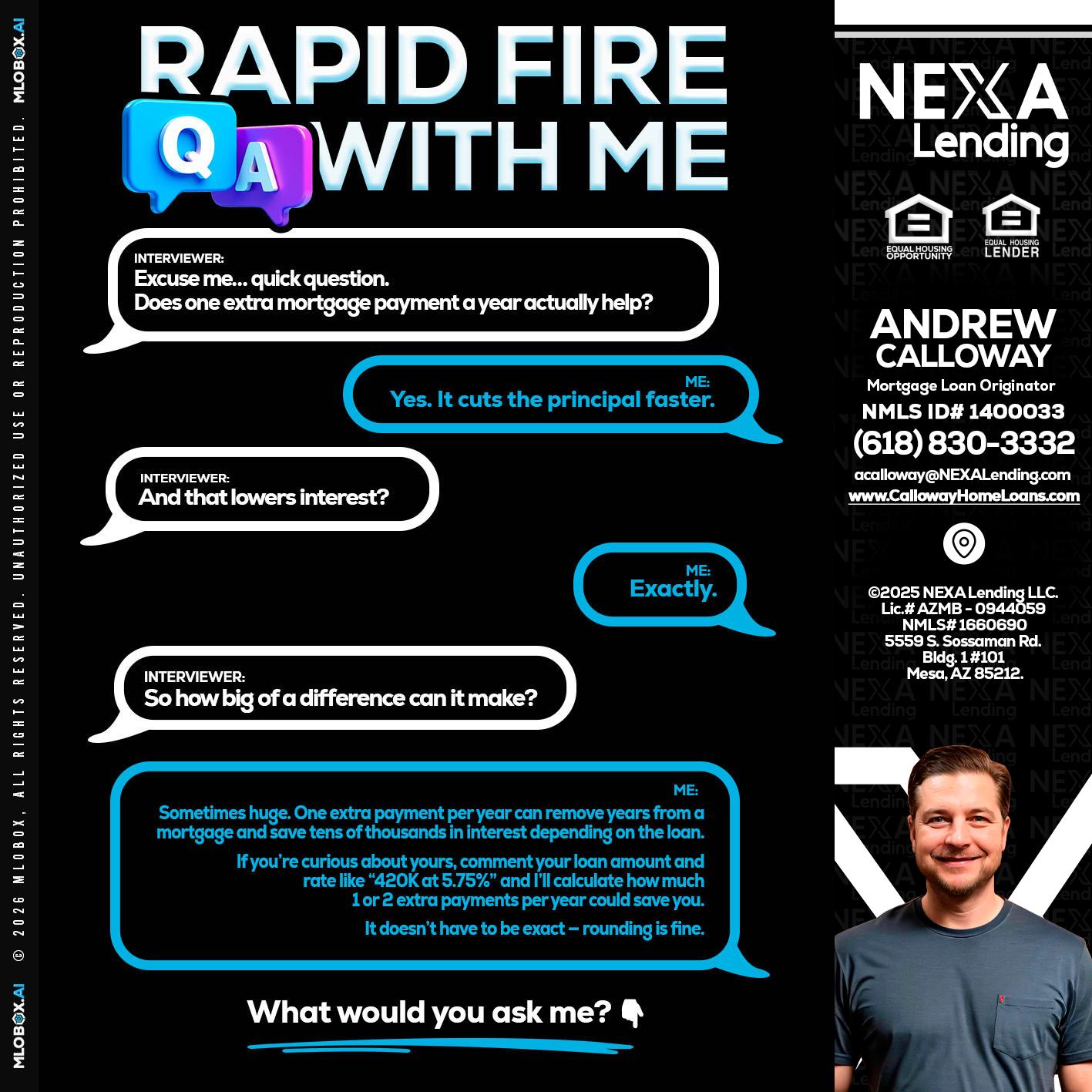 RAPID Q&A - Andrew Calloway -Loan Officer