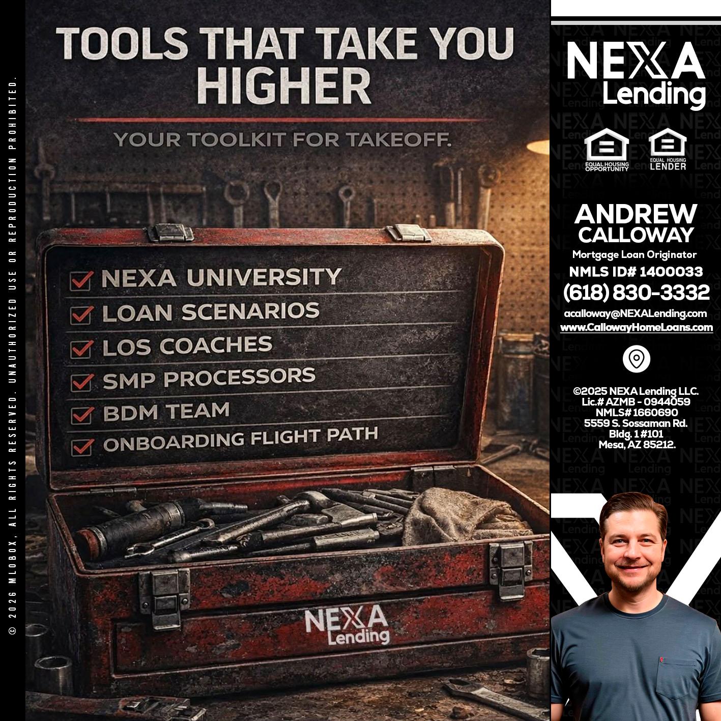 TOOLS THAT - Andrew Calloway -Loan Officer
