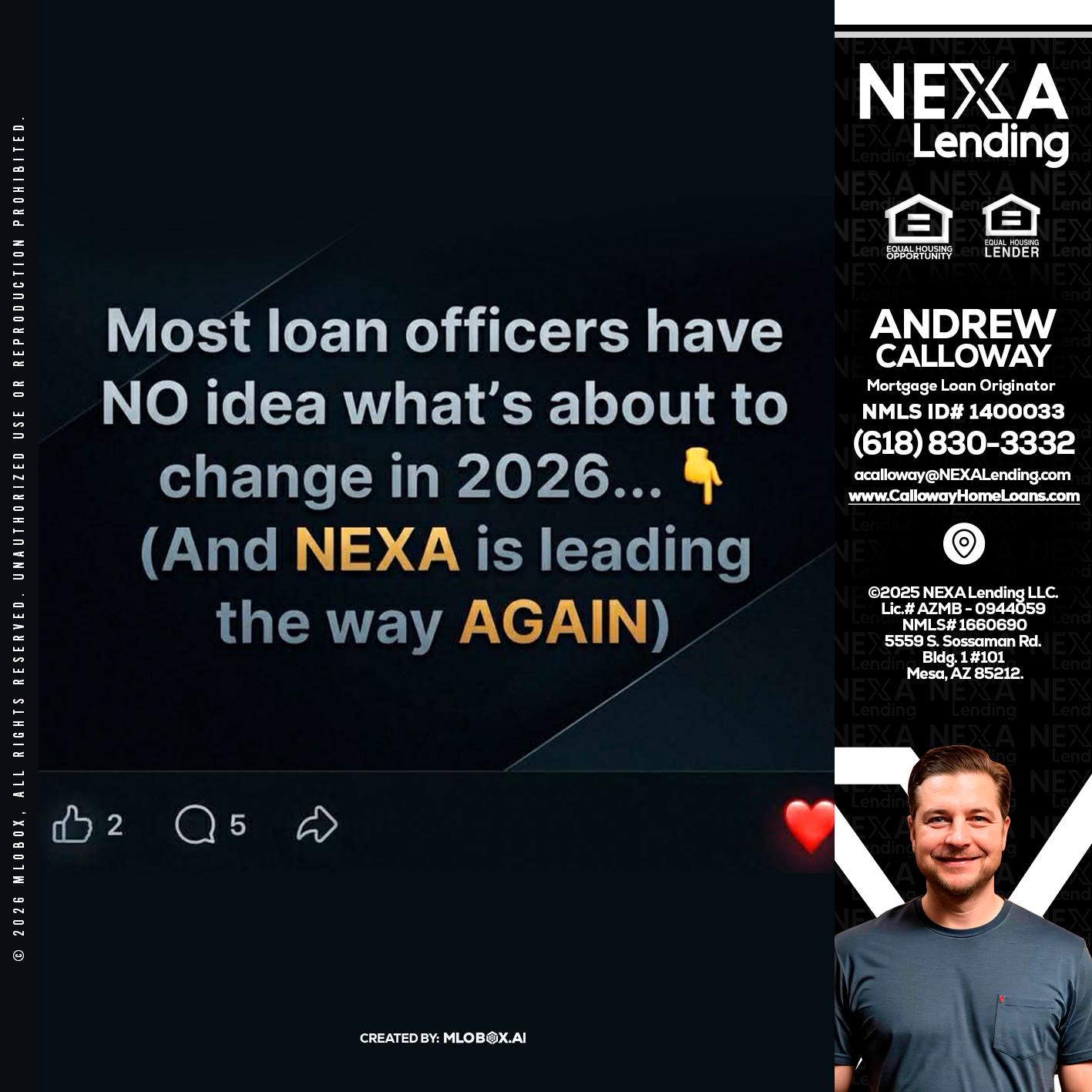 most loan officers - Andrew Calloway -Loan Officer