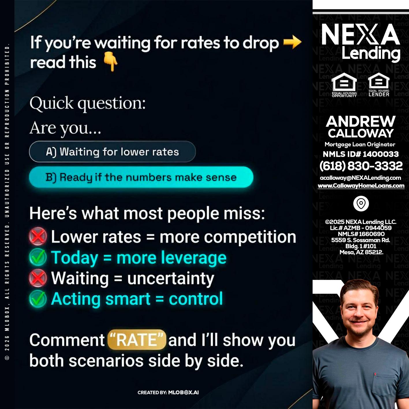 IF YOU ARE - Andrew Calloway -Loan Officer