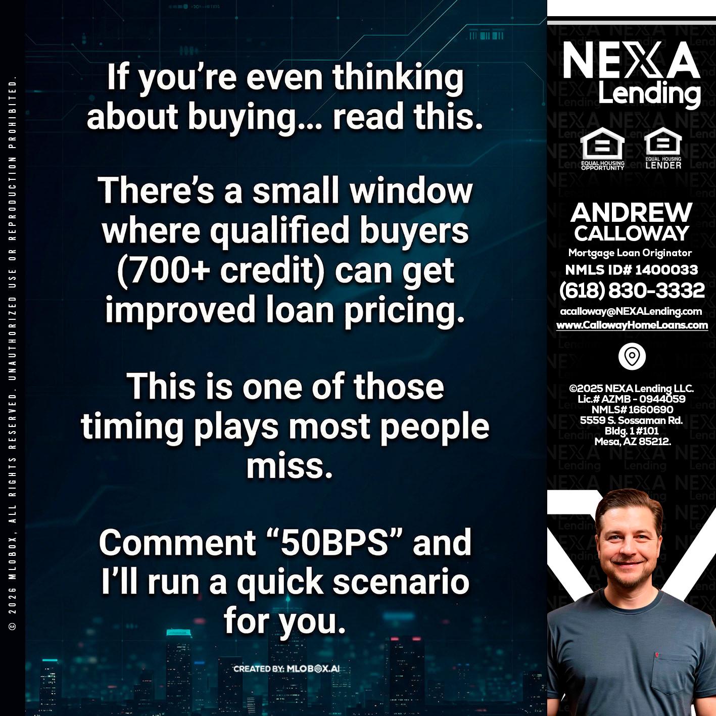 IF YOU EVER - Andrew Calloway -Loan Officer