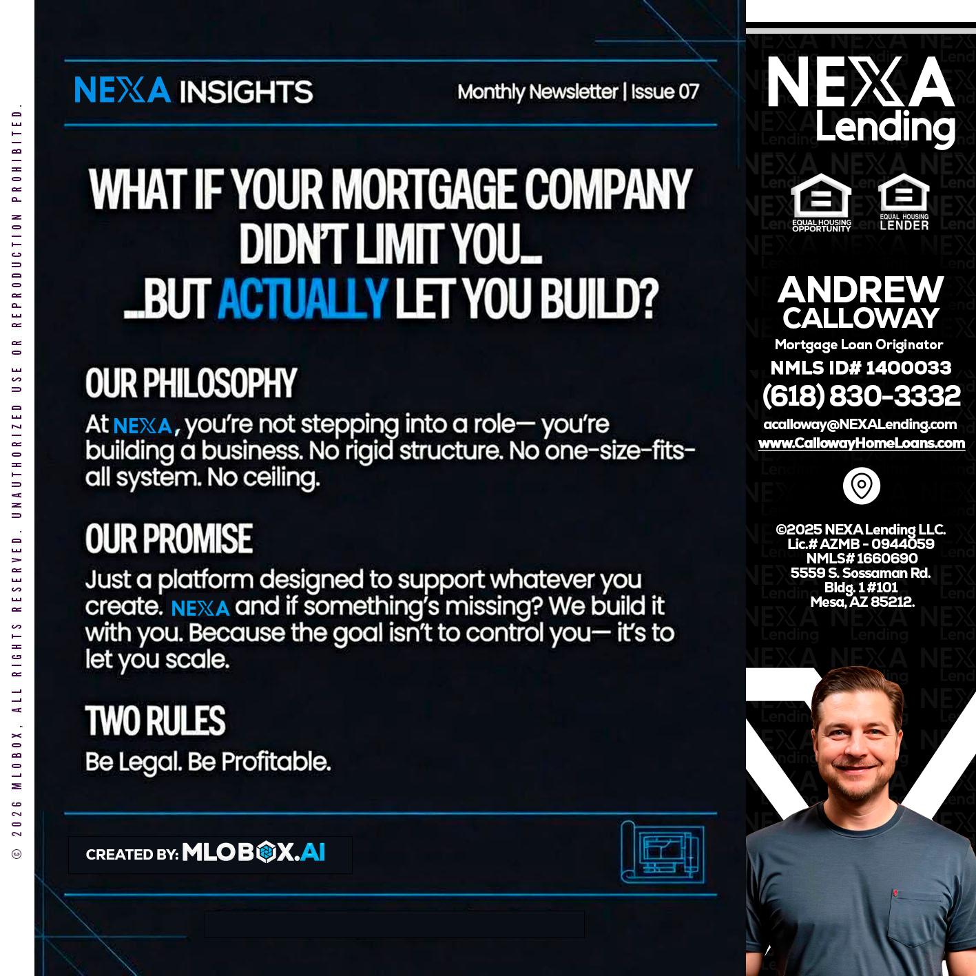 NEXA INSIGHTS - Andrew Calloway -Loan Officer