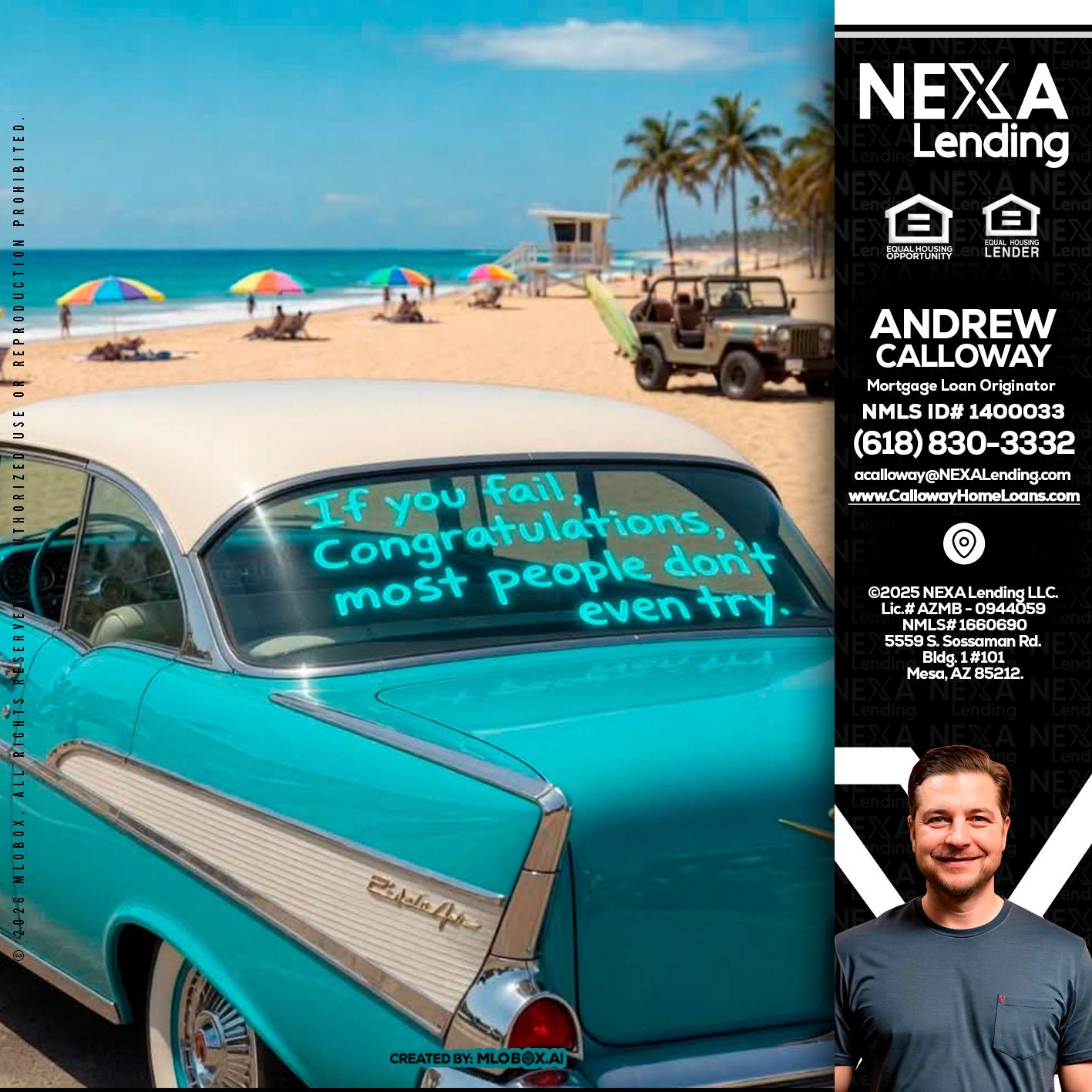 if you - Andrew Calloway -Loan Officer