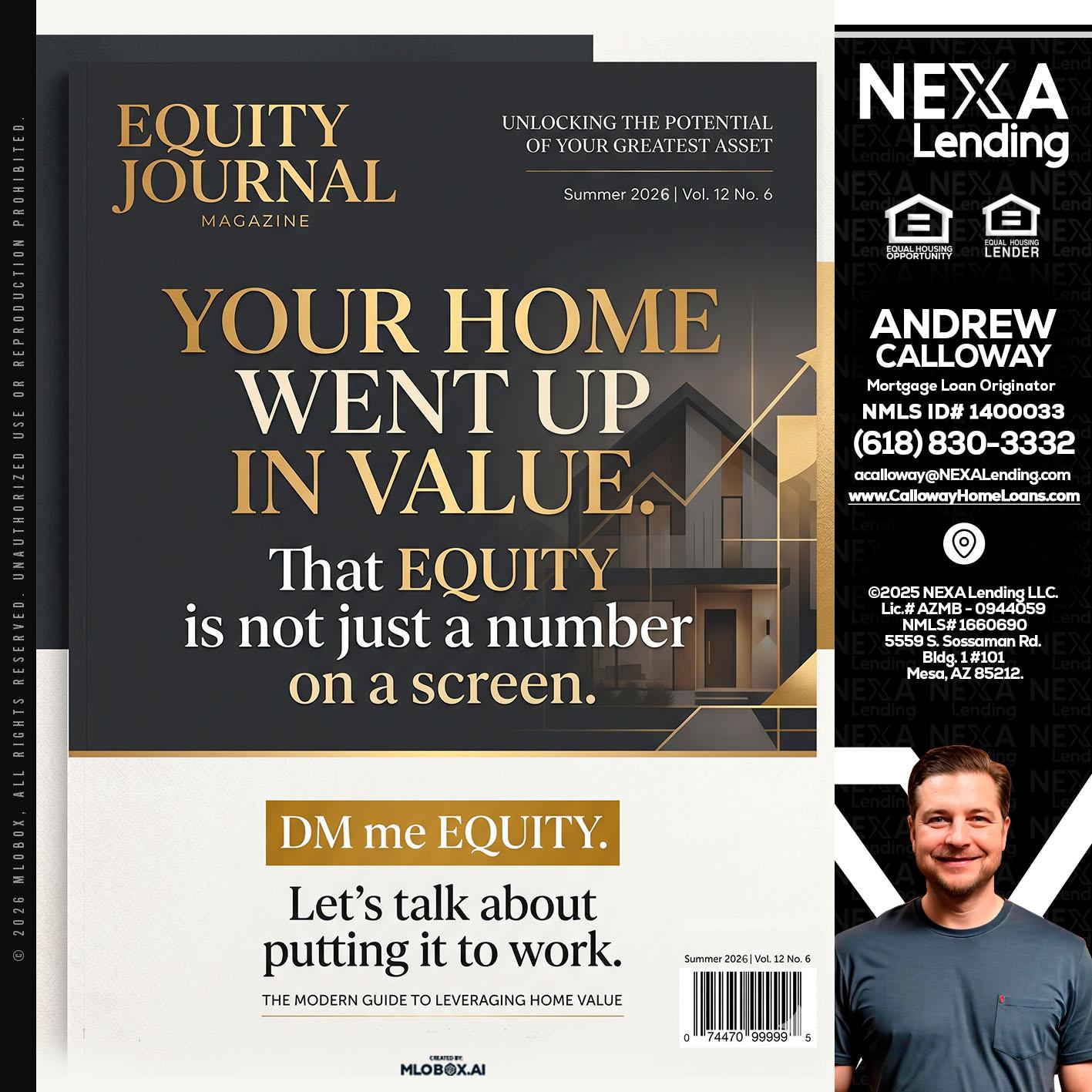 YOUR HOME - Andrew Calloway -Loan Officer