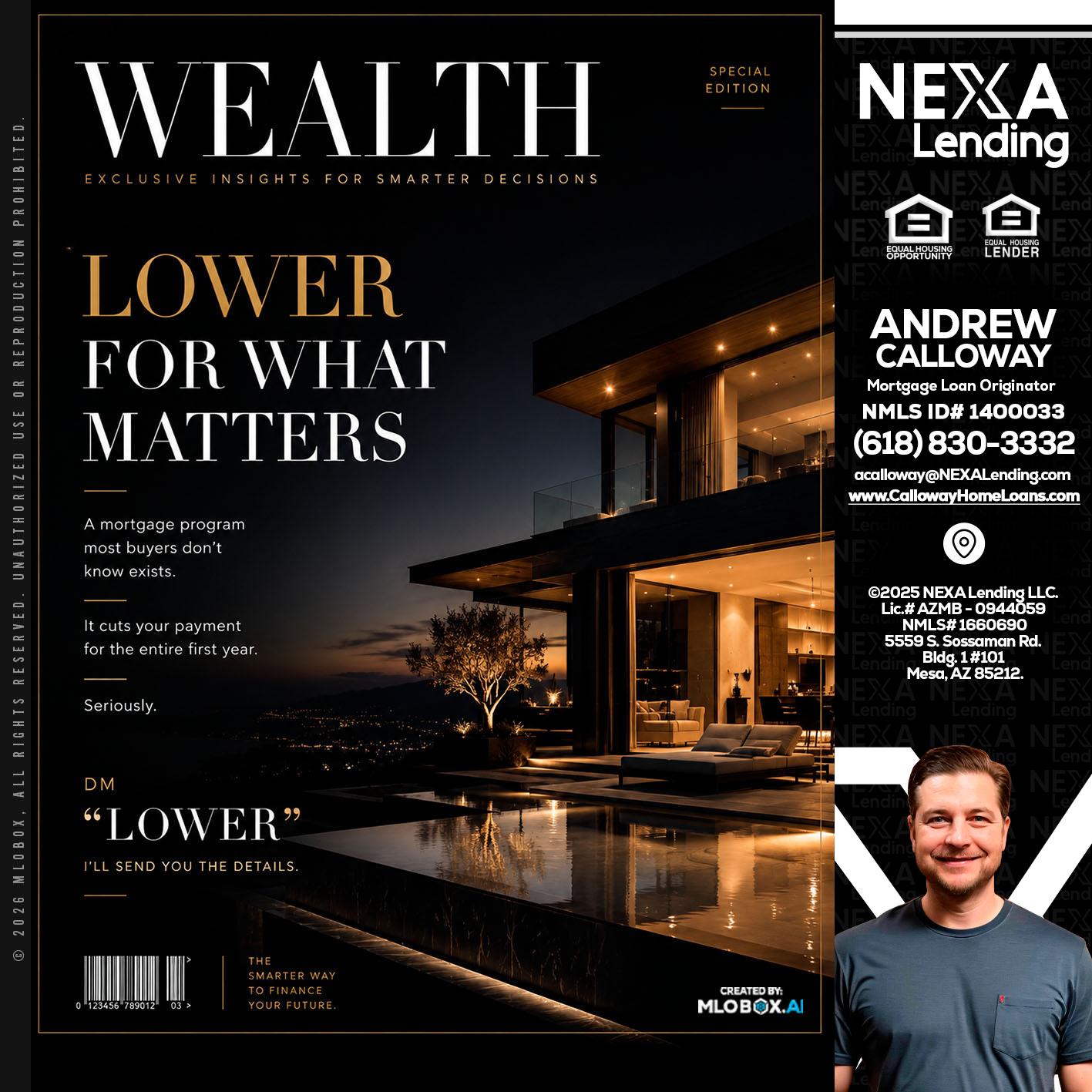 WEALTH - Andrew Calloway -Loan Officer