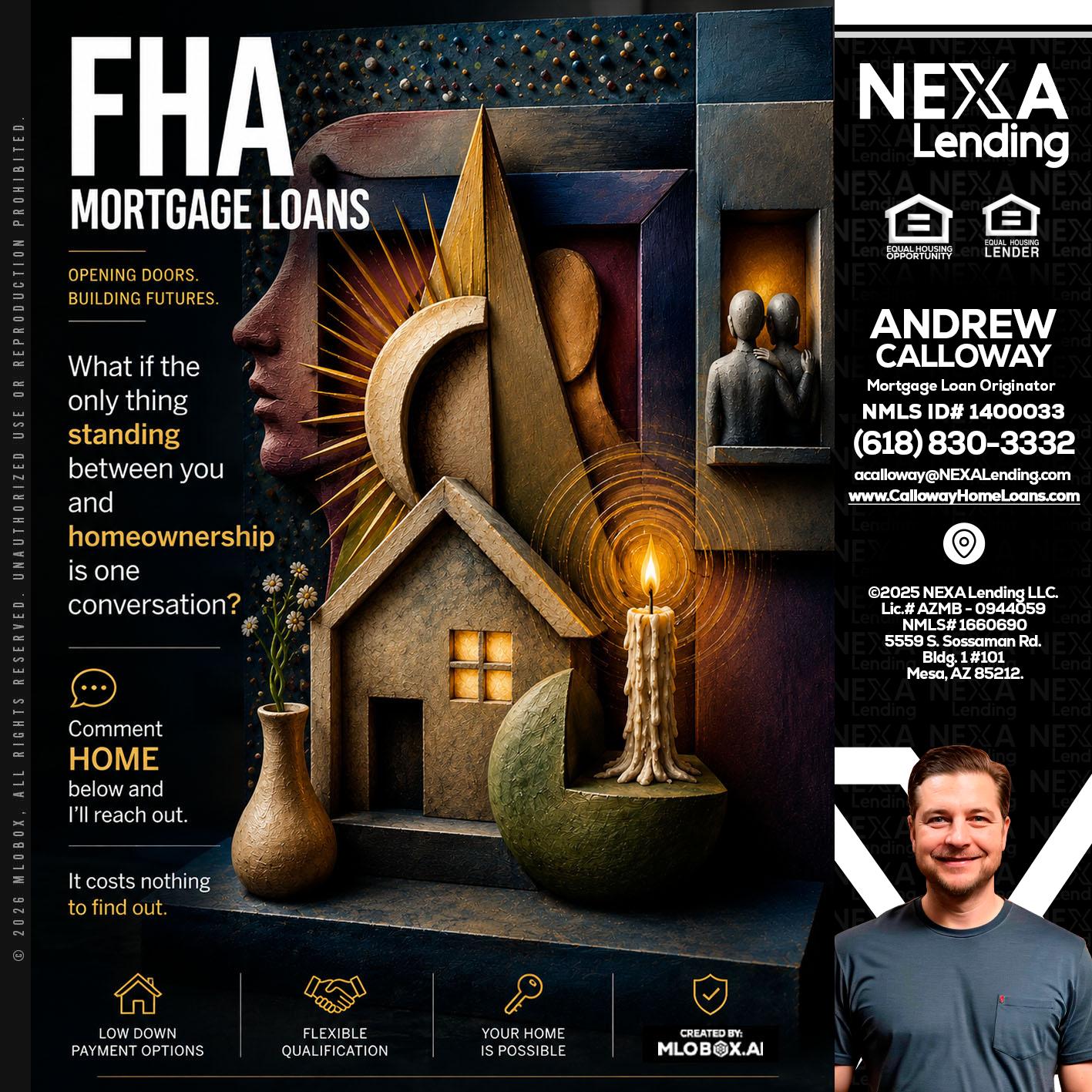 FHA - Andrew Calloway -Loan Officer