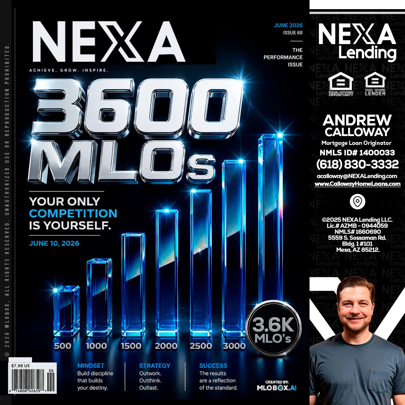 3600 MLOs - Andrew Calloway -Loan Officer